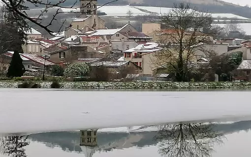 Vue d'eau à Chauriat